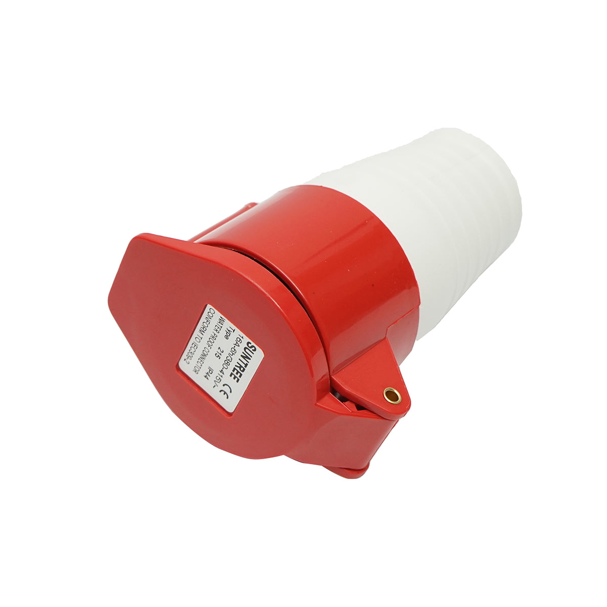 Mobile three-phase industrial socket 16A, 415V, IP44, 6H Suntree