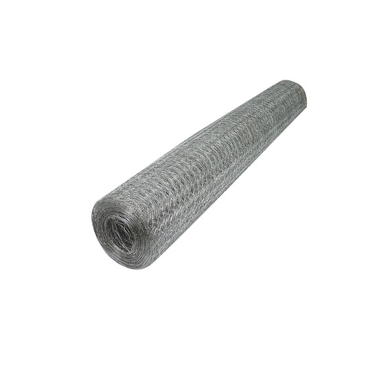 Fence mesh L20m, H100cm, woven, galvanized with 19mm holes, for fencing.