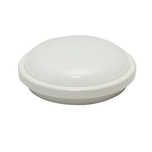 LED ceiling light 15W, 220V, 7000K cold light illuminated body 165x58mm interior/exterior Breckner Germany