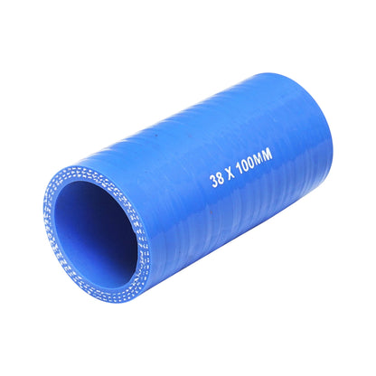 Cooling hose straight int. 38x100mm silicone with textile insert Breckner Germany