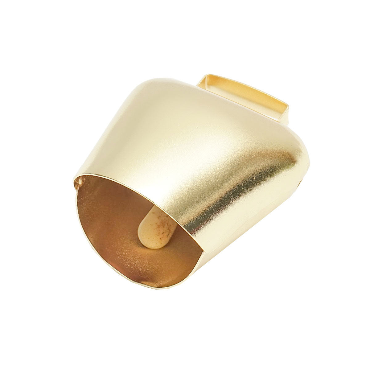 Sheep and cattle bell, 11.5 cm diameter, golden