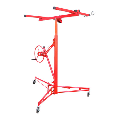 Device for lifting (crane) plasterboard sheets, OSB, MDF, particle board, lift height 3.35m Breckner Germany