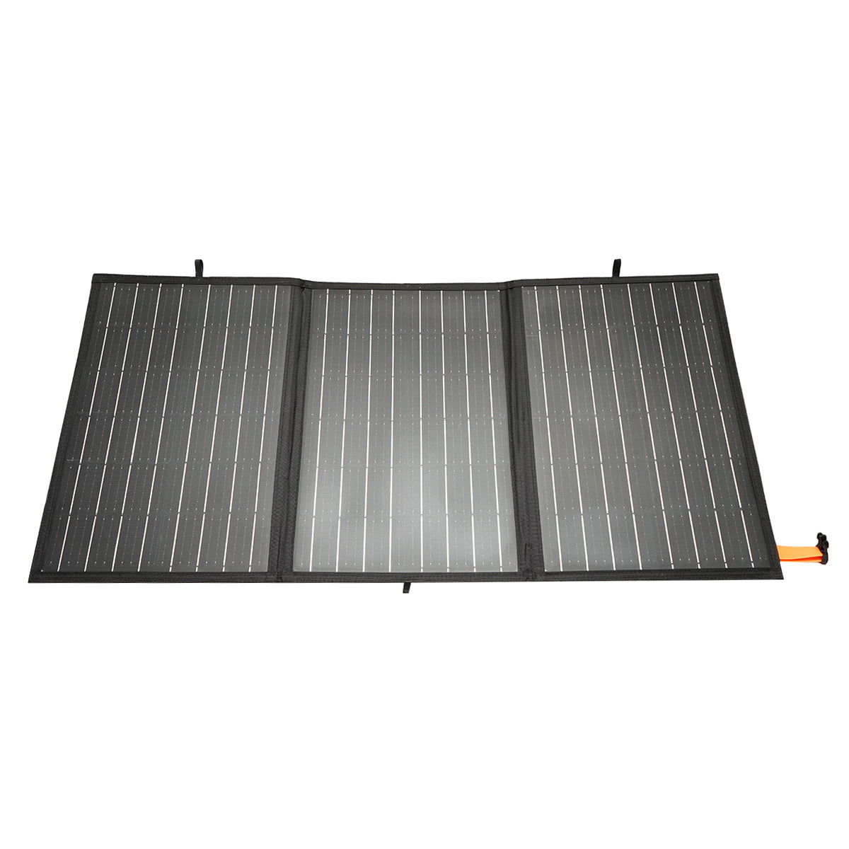 100W monocrystalline photovoltaic solar panel, foldable suitcase type with voltage regulator and USB port Breckner Germany