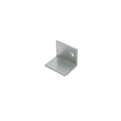 L fixing clamp for roof sheet with 1 hole for solar panel mounting