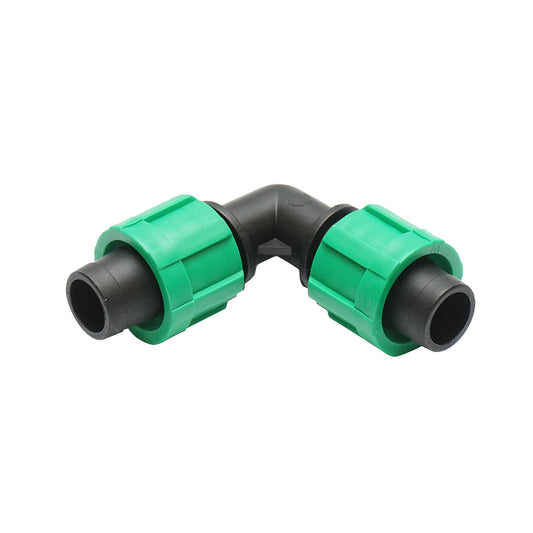 90 degree connector for tube, irrigation hose 17x17mm