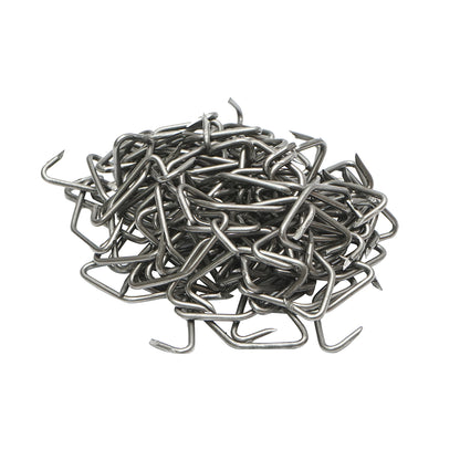 Set of 100 nasal rings made of wire for pigs 39mm