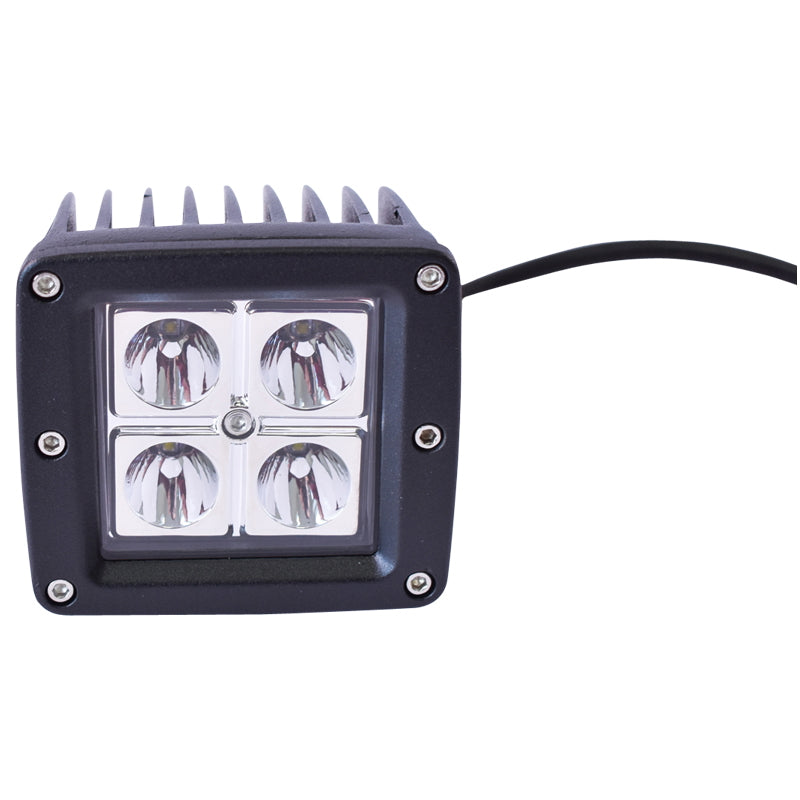 Lamp with 4 LEDs 10-90V 12W radiation angle 30 degrees spot type Breckner Germany
