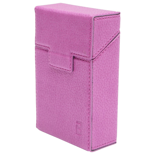 Purple leather case for P22 Breckner cigarette pack