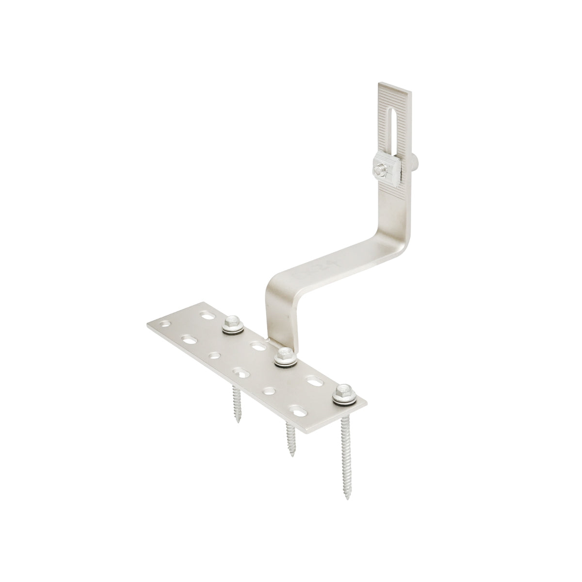 Fixing hook on tile for solar panel mounting system A Breckner Germany