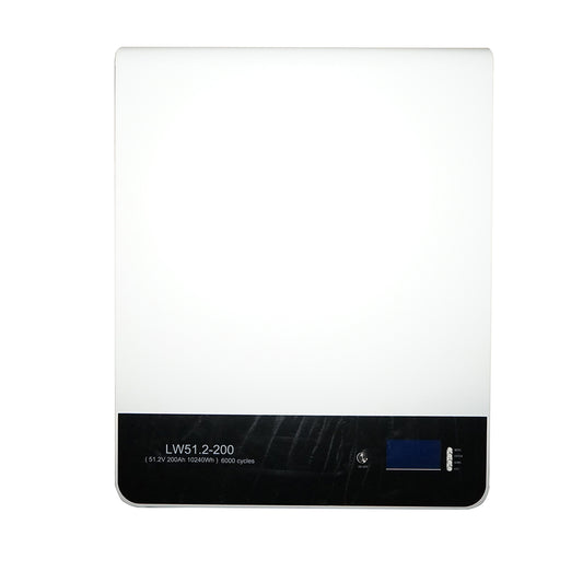 Li-ion LifePo4 Battery 10KWA, 51.2V, 200Ah with BMS, Bluetooth, LCD display, temperature protection Leoch, parallel connection Battery