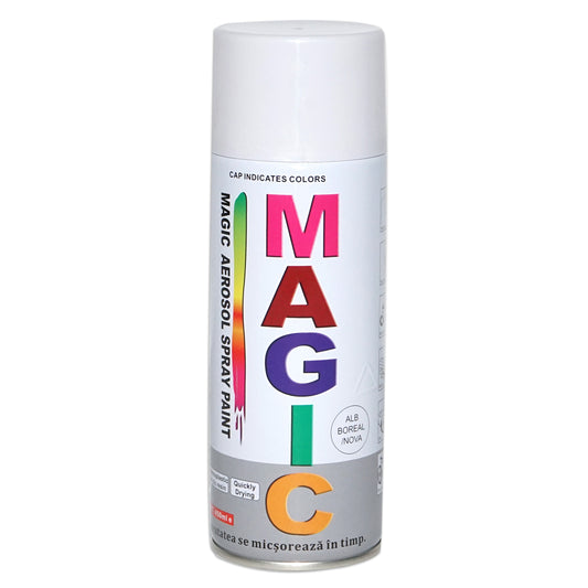 Magic white boreal spray paint - nova 450 ml
