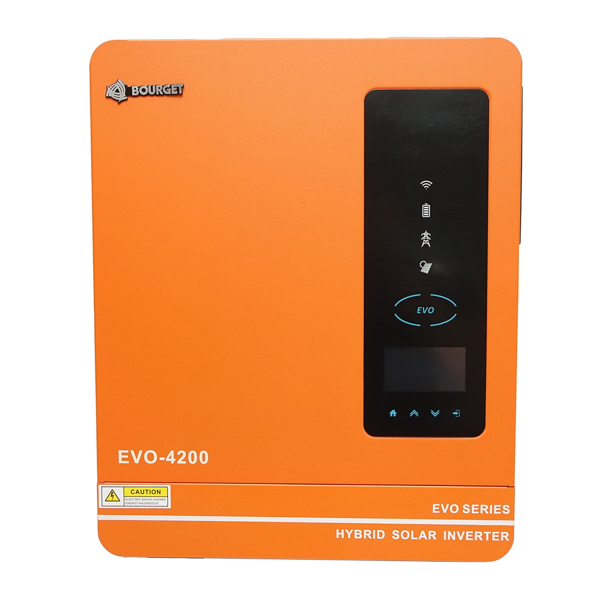 Hybrid solar inverter 3.0 KW, 24V, 120A MPPT, single-phase, ON/OFF-GRID, EVO-4200 Bourget