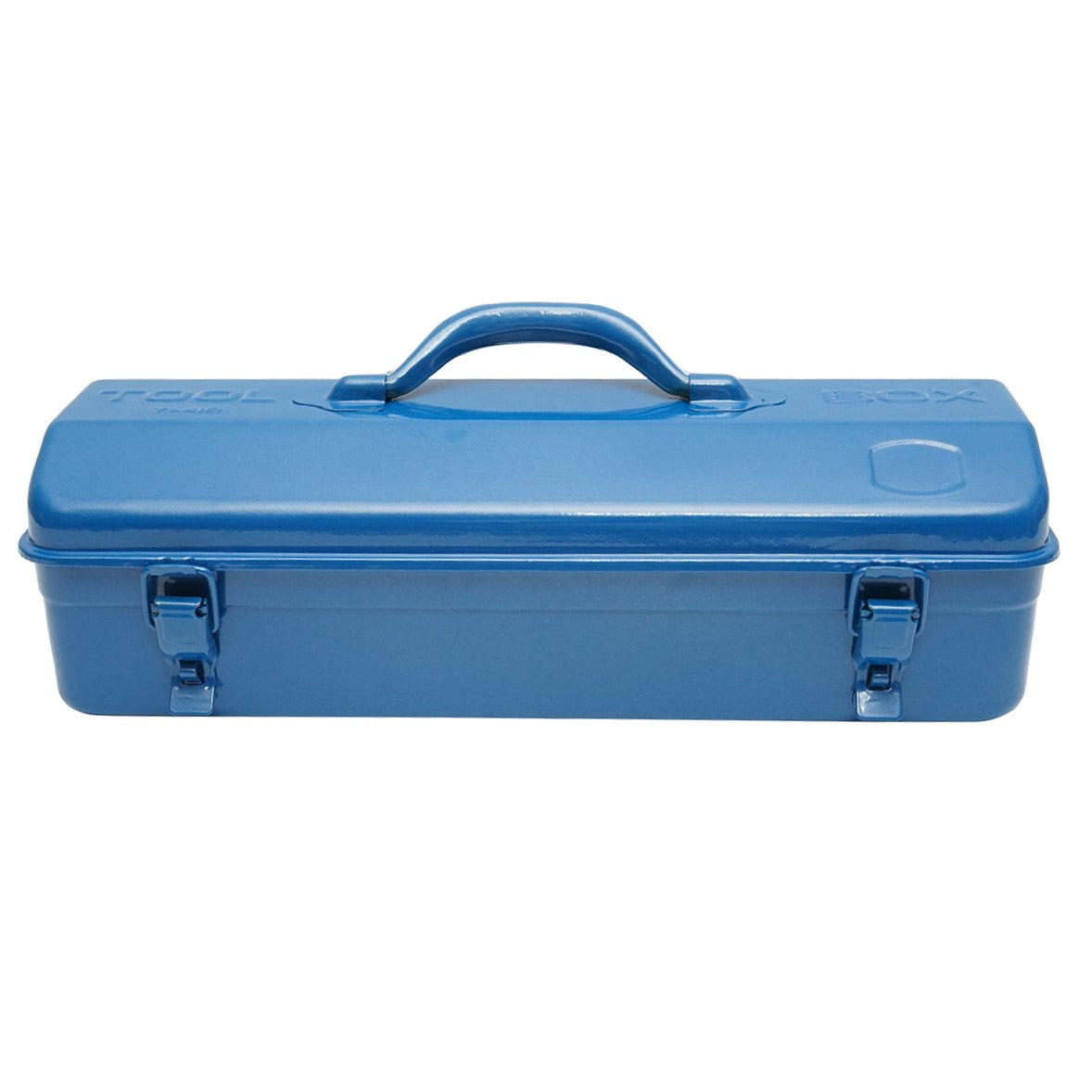 Blue metal tool box 420x170x120mm Breckner Germany