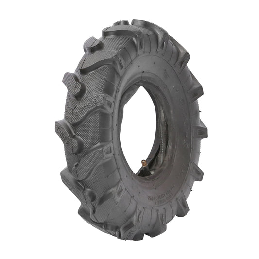 Agricultural tire 350/6 with lugs for rotary tiller