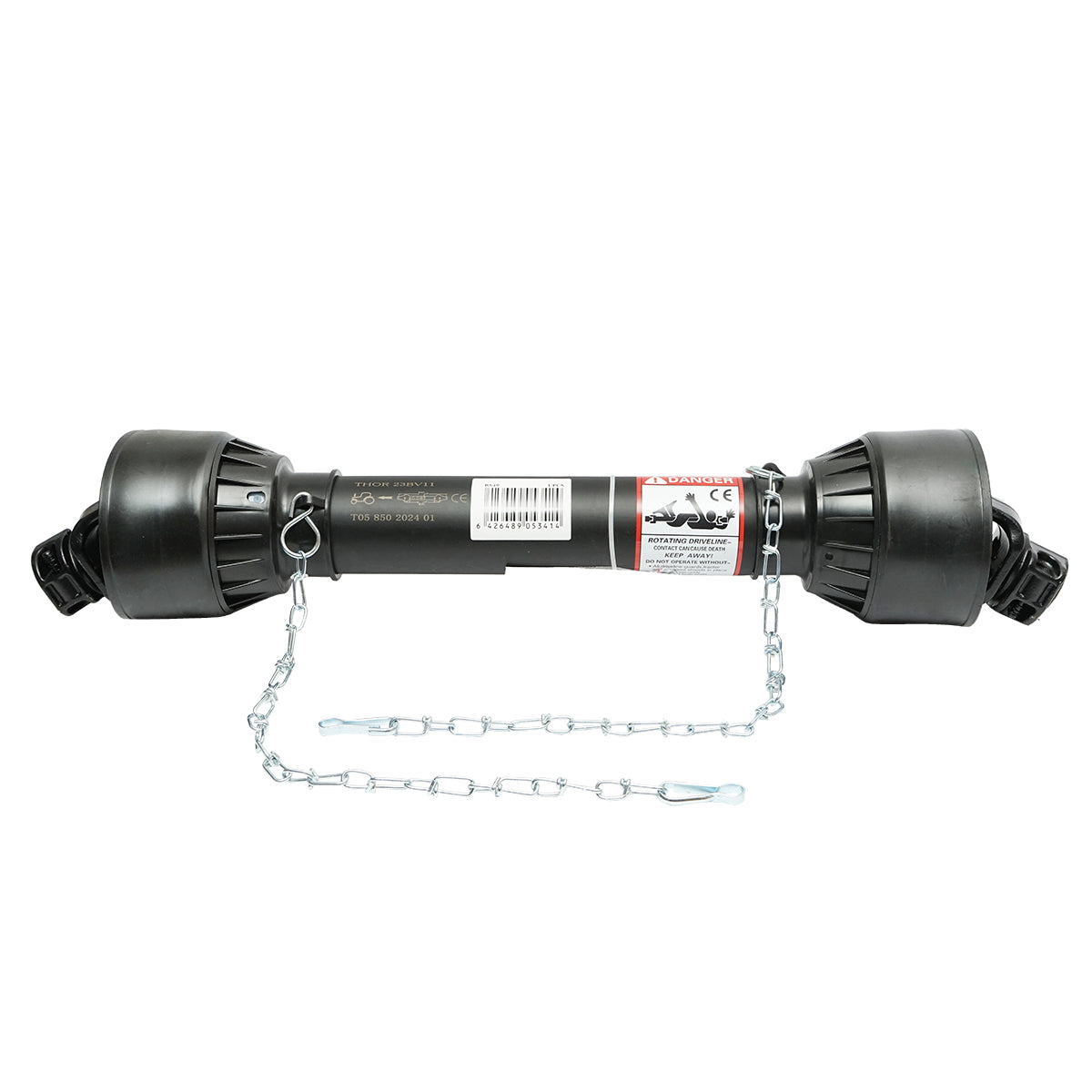 Cardan 850 mm T5 cross 30.2x79.4 (triangular tube) 1 3/8 Z=6 Mowers 1.85