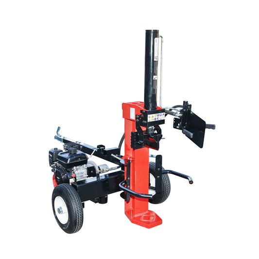 Vertical wood splitter with 208CC gasoline engine, splitting power 22T, log 610x400mm Breckner Germany