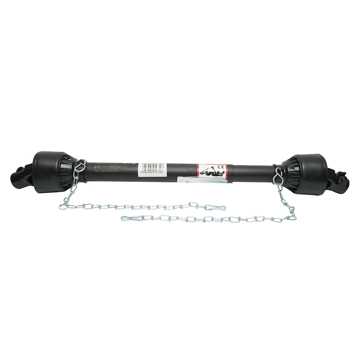 Cardan 850 mm T2 cross 23.8x61.3 (triangular tube) 1 3/8 Z=6