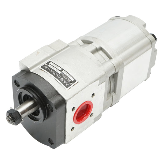 Double hydraulic pump for Massey Ferguson left rotation OEM code 3797116M2