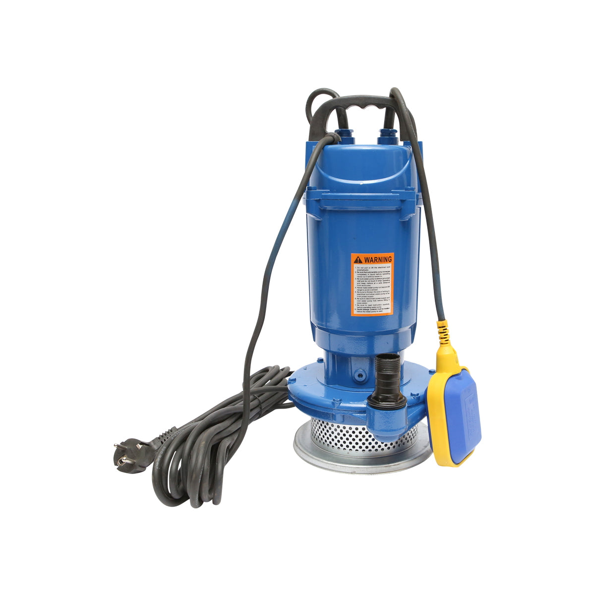 Dirty water pump, submersible drainage with float 750W, 133L/min, depth 29m, 220V, QDX1.5-32-0.75F Breckner Germany