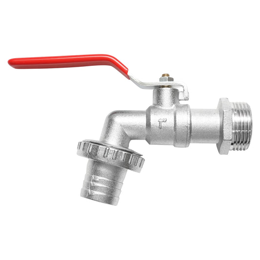 Service water tap 1x3/4 with ball and handle for the garden