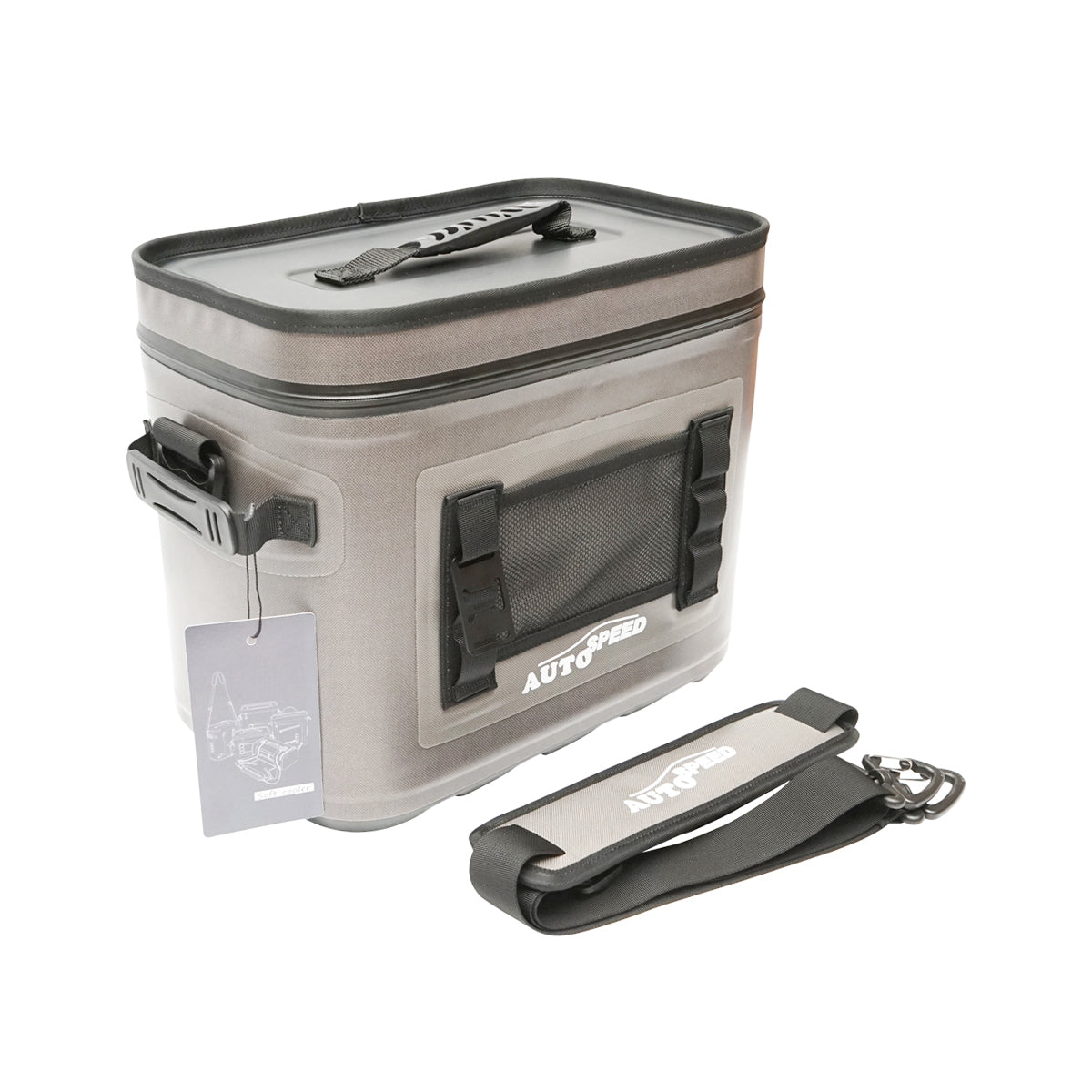 12L waterproof and thermoresistant cooler bag