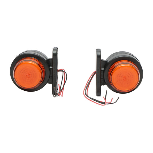 Side LED NEON marker lamp red-yellow 12V-24V Breckner Germany