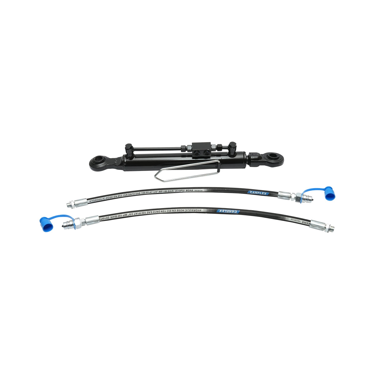 Adjustable hydraulic central jack 60cm nut category 2-2, nut diameter 30mm