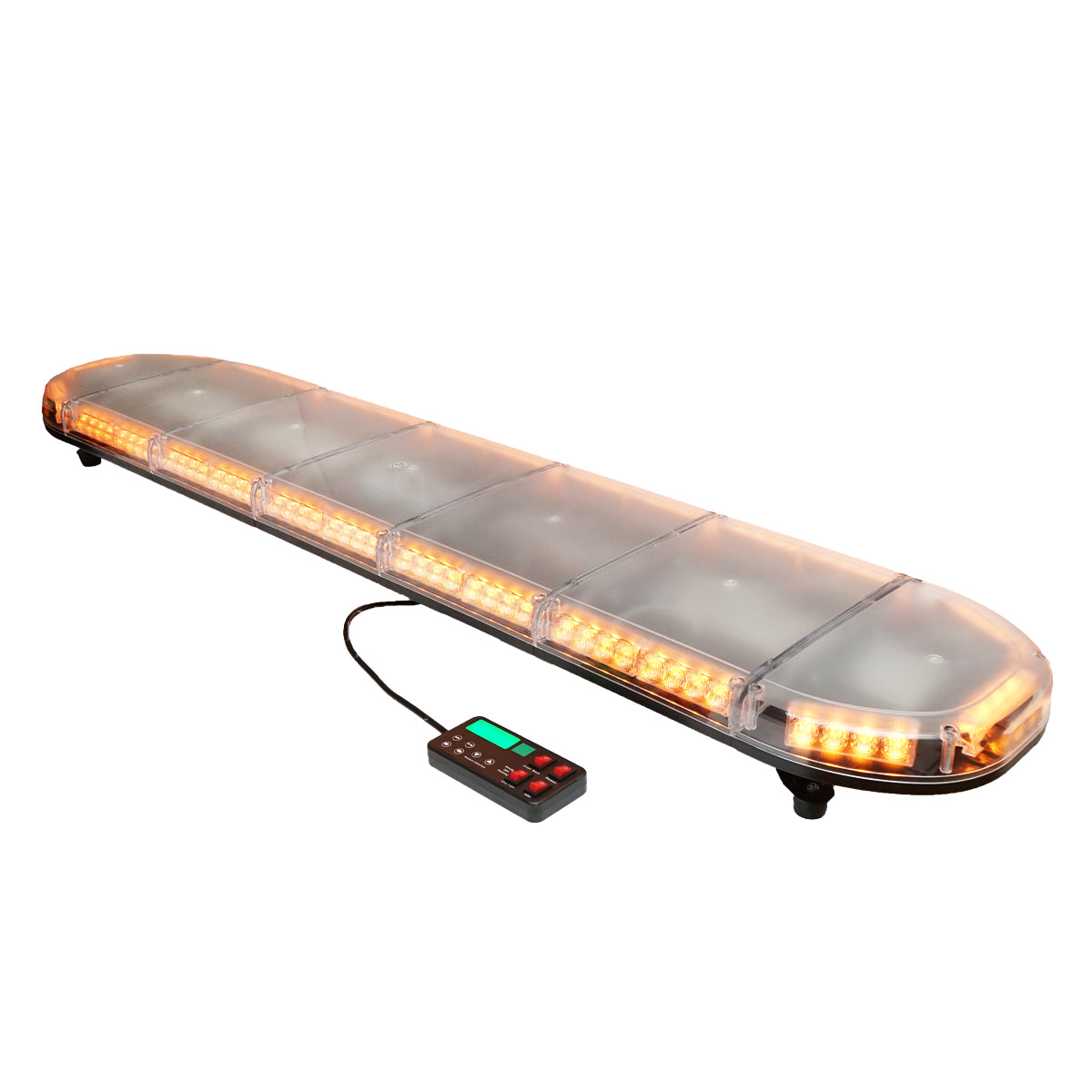 12-24V flashing light ramp with yellow light 1520x275x125mm Breckner Germany