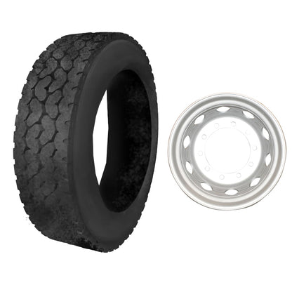 Complete truck wheel 315/80R22.5 14PR, 518, load index: 118/114