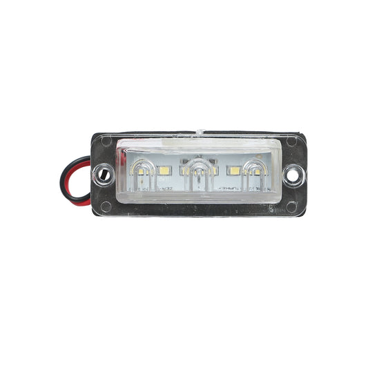 Slim LED side marker lamp 12-24V, white FR0219 Breckner Germany