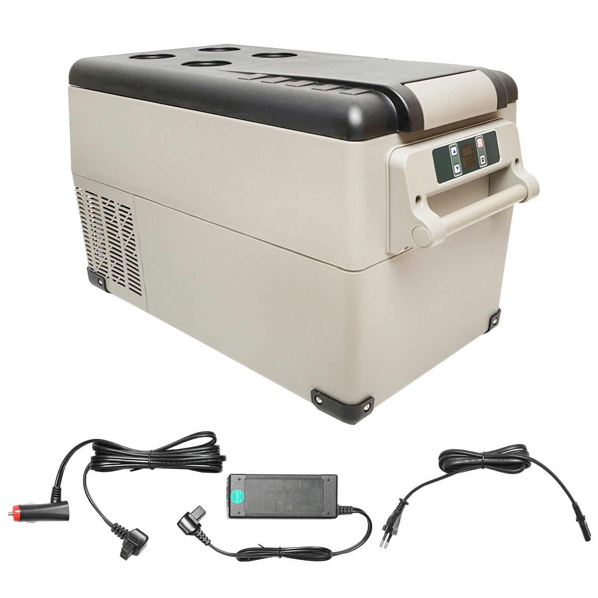 Car refrigerator with compressor 35L 12-24-220V 60W