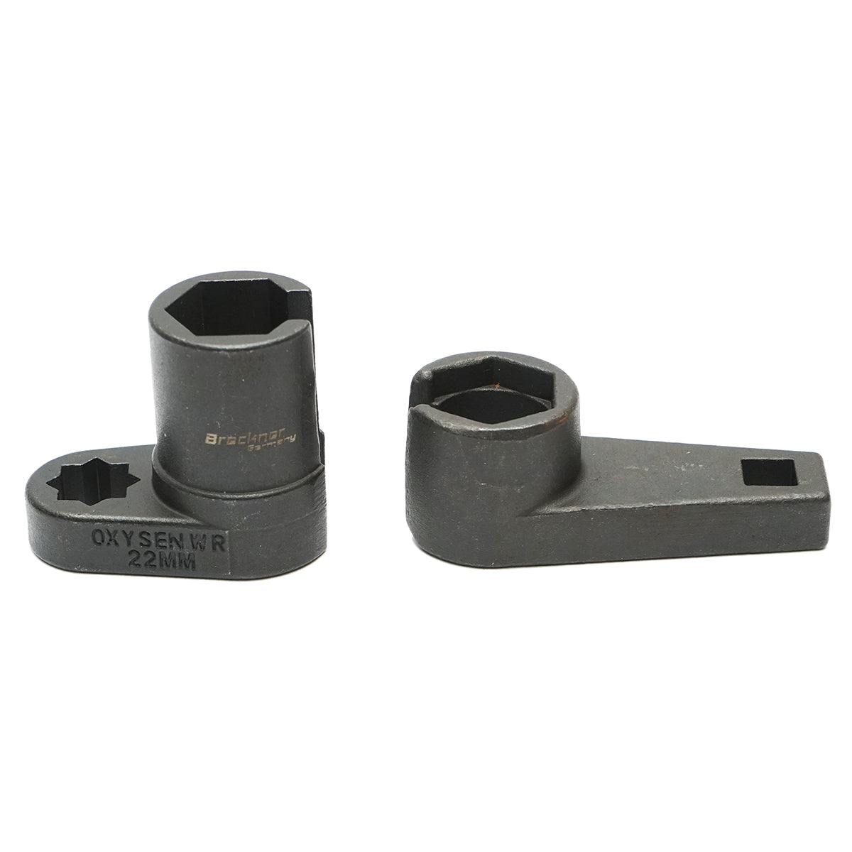 Set of 2 tubular keys for oxygen sensor and lambda probe 22mm Breckner Germany
