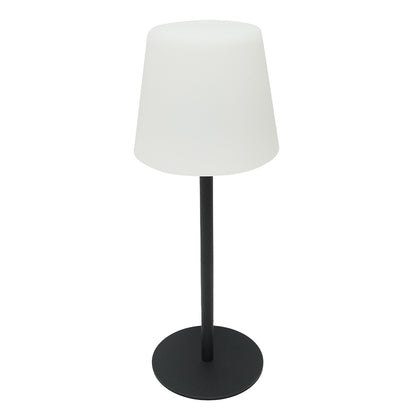 Outdoor rechargeable 2W LED table lamp, 3.7V 1200mAh, USB 5V 1A, black Breckner Germany