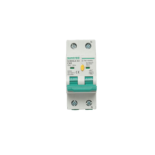 Automatic circuit breaker 1+N, 40A 400VAC Suntree