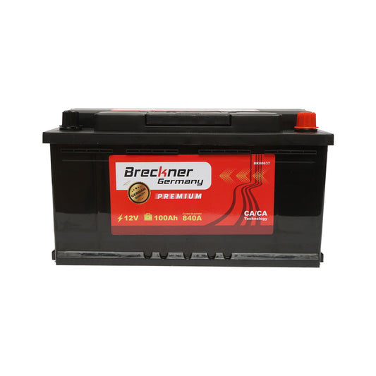 Battery, car battery 100Ah, 840A, 12V BRECKNER PREMIUM