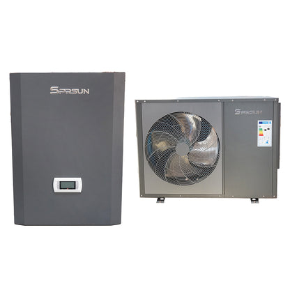 Monoblock air-water heat pump 9.5 KW, 220V, installation kit included SPRSUN