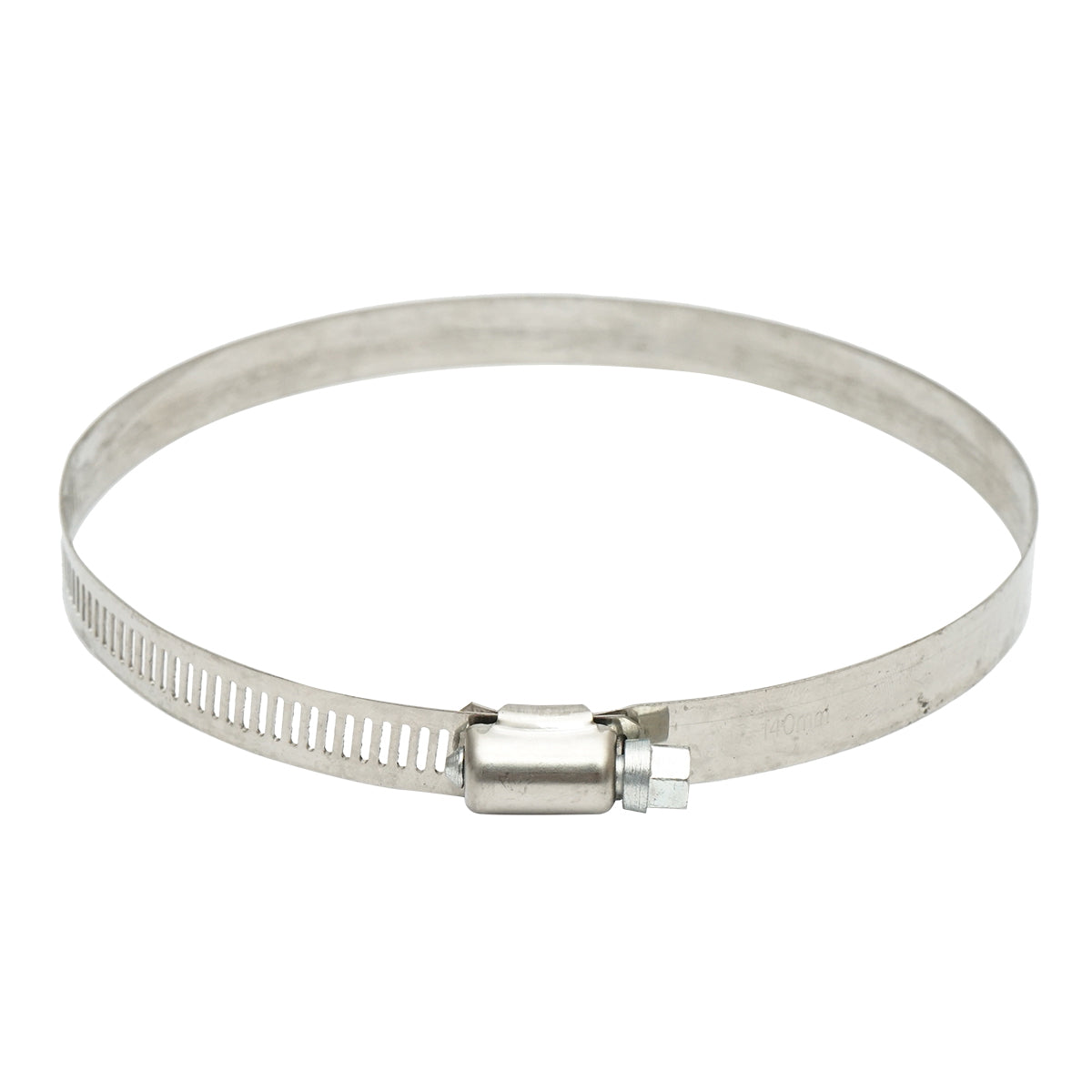 Adjustable stainless steel hose clamp 117-140mm
