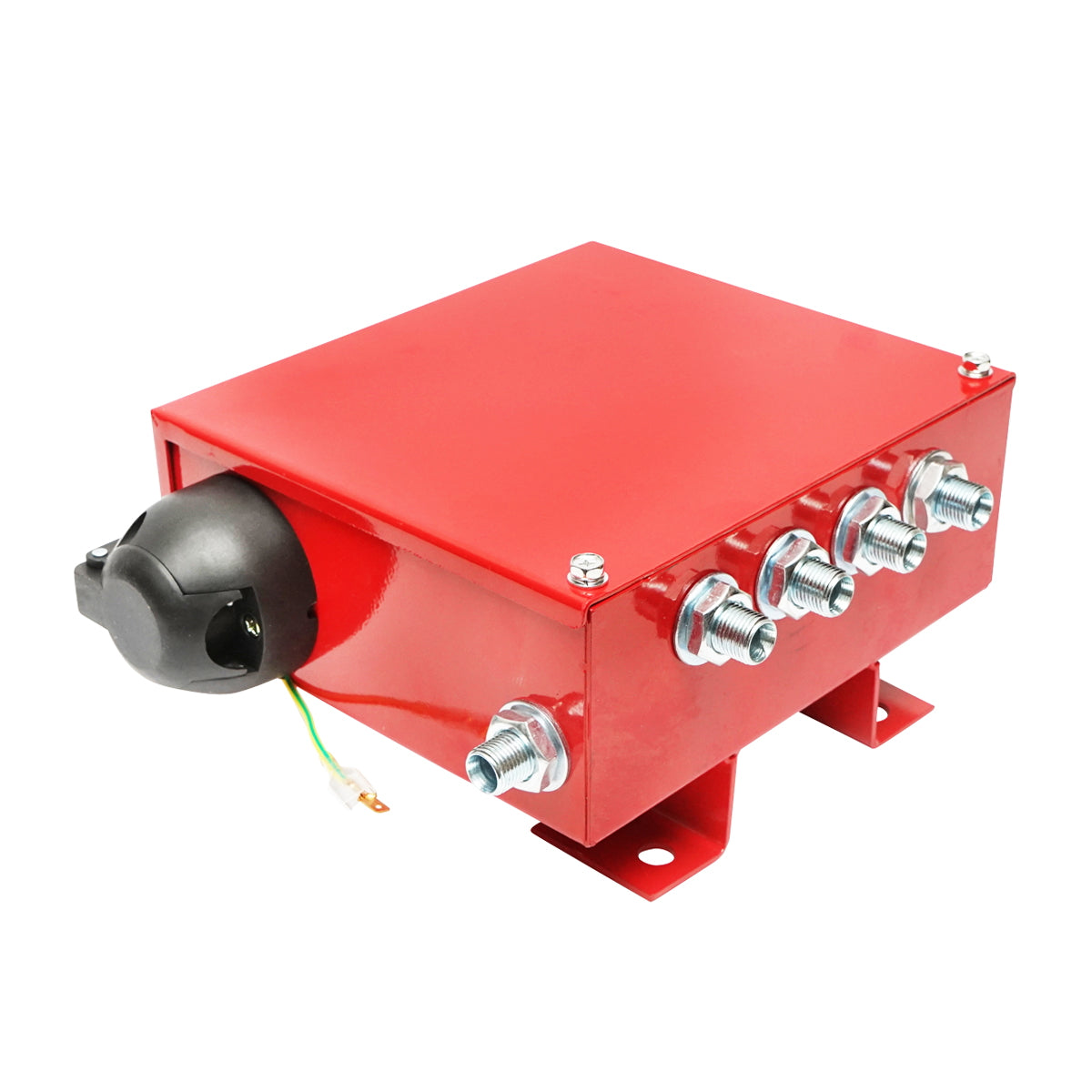 Electrovalve box for winch 12V 2 closed/2 open Forestry Tractor