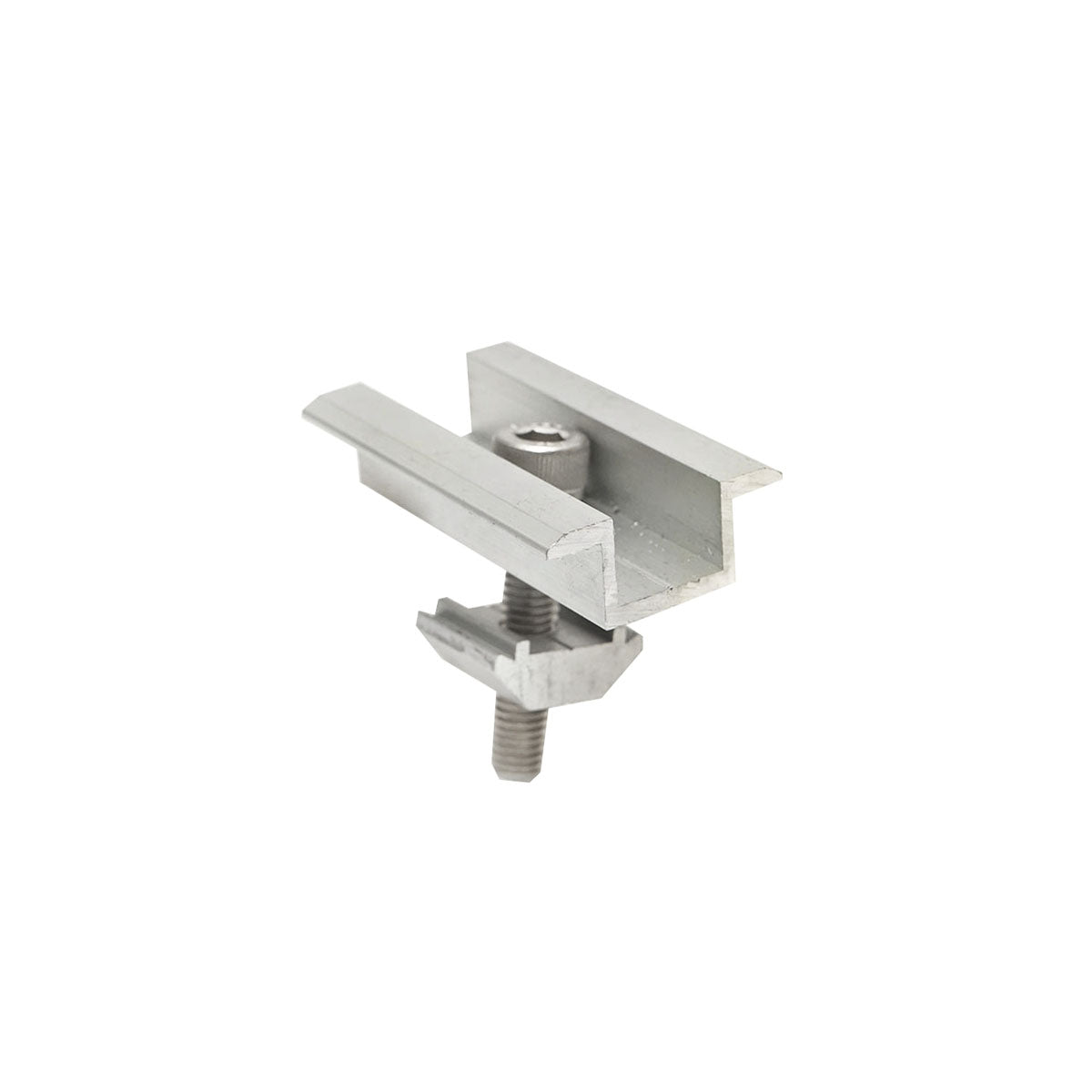 Middle clamp 35mm for photovoltaic solar panel system B, 24mm Breckner Germany