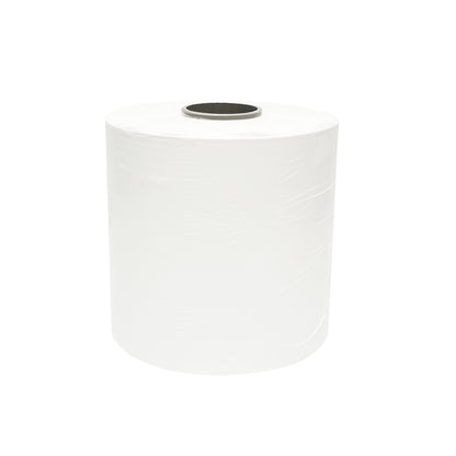 Unwrapped film for white bales 250mm x 25mic x 1800m with UV protection Breckner Germany