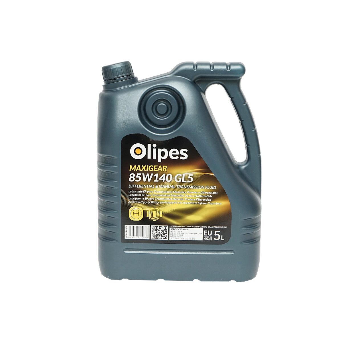 Olipes MAXIGEAR 85W140 GL-5 gear oil 5L