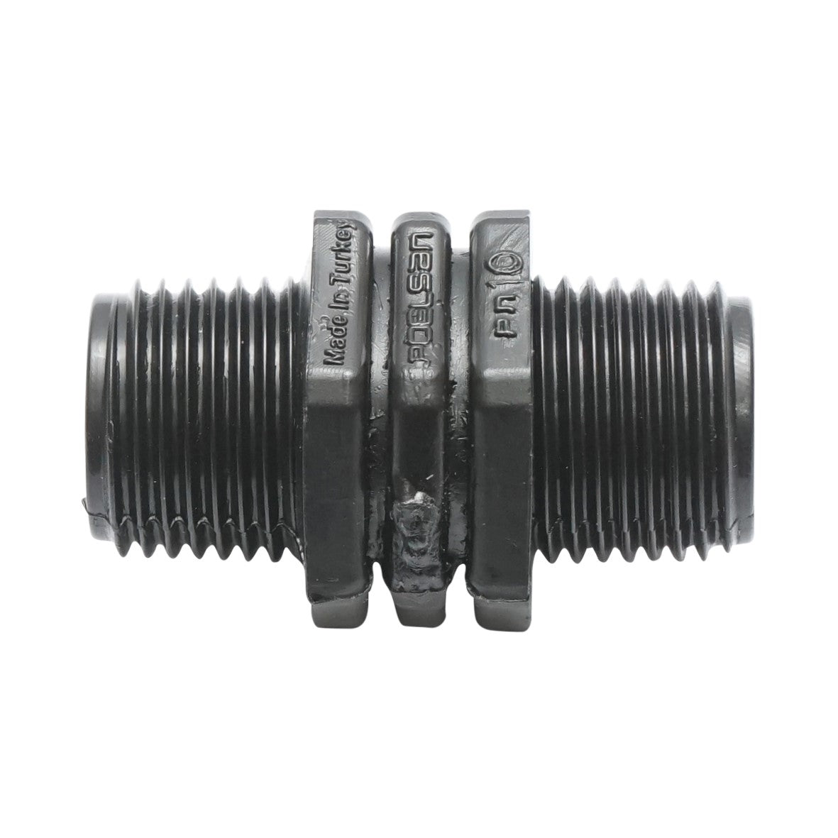 Equal nipple with external thread D1/2x1/2 toll for irrigation systems PN10