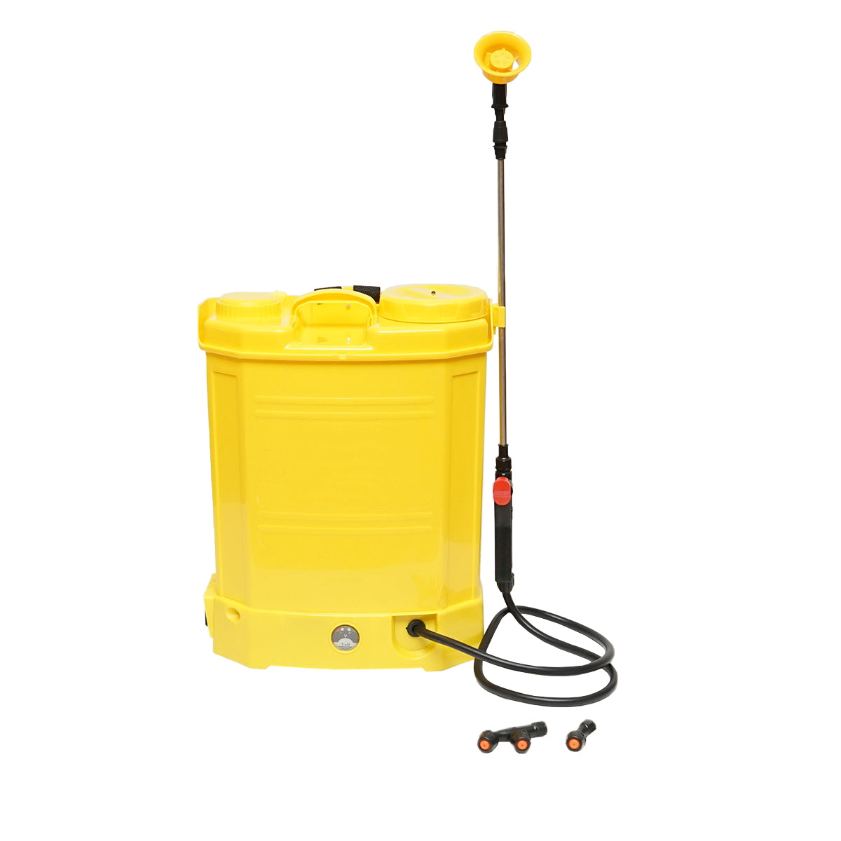 Electric spraying pump with 3 nozzles, 16L tank, 12V/8Ah battery, flow rate 3.1 l/min