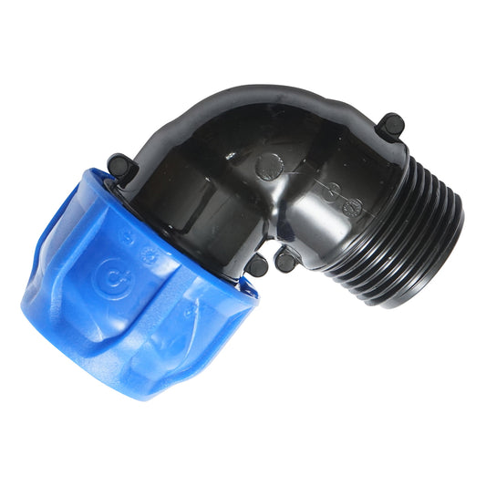 Compression fitting with external thread D25mmx1 toll, PN16 for irrigation systems