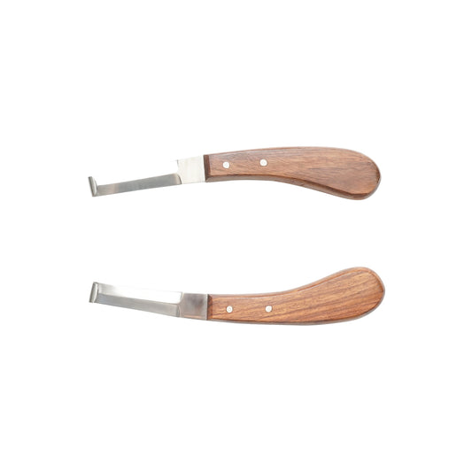 Set of 2 left/right renets for cleaning hooves, Breckner Germany