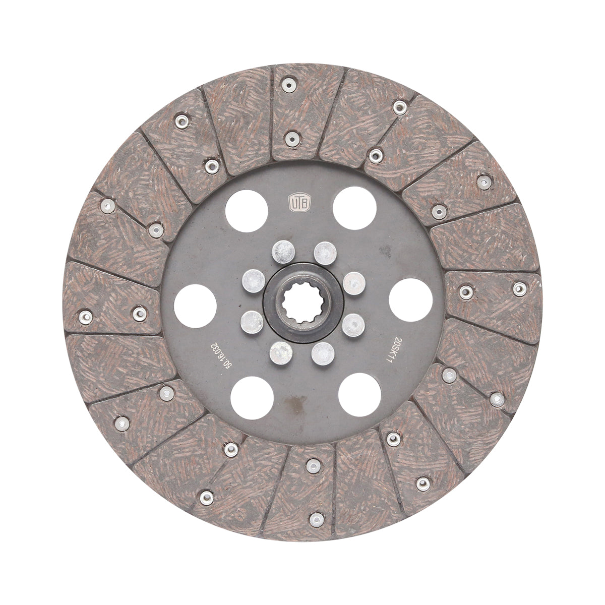 Clutch disc power take-off small hub fi280 11 inches UTB U-445 and Fiat