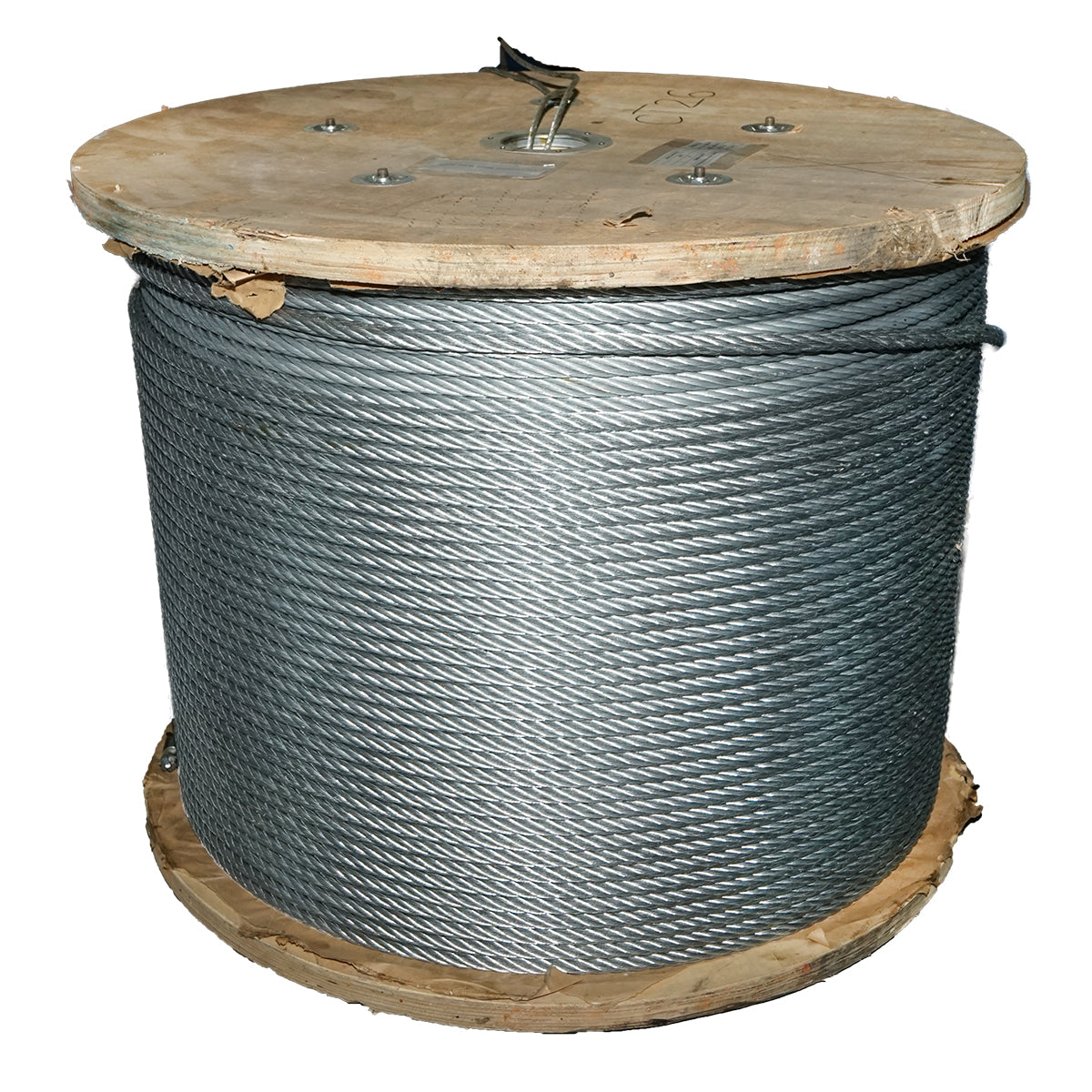 Steel winch cable 6x37 diameter 16mm with textile core, 1000m/roll