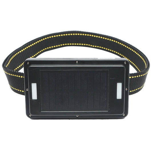 Solar GPS locator for large animals with SIM card and 2000mAh battery