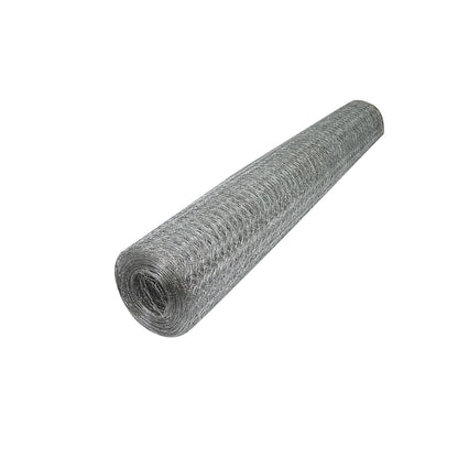 Fence mesh L20m, H120cm, woven, galvanized with 19mm holes, for fencing.