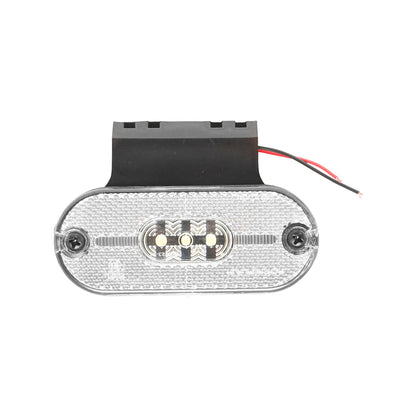 Side marker lamp with LED 12/24V, white Breckner Germany